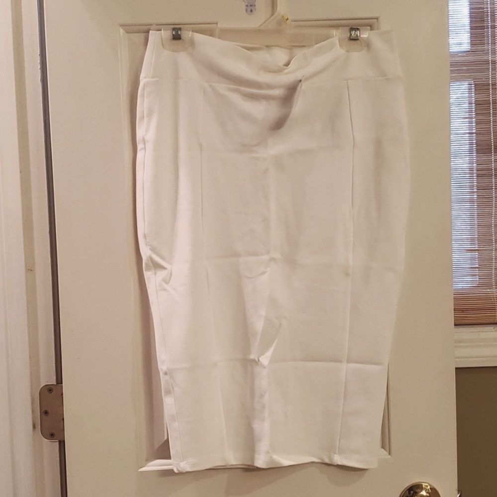 White skirt